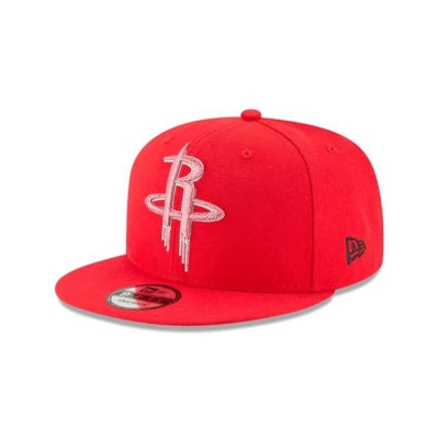 Sapca New Era Houston Rockets NBA Squad Twist 9FIFTY Snapback - Rosii